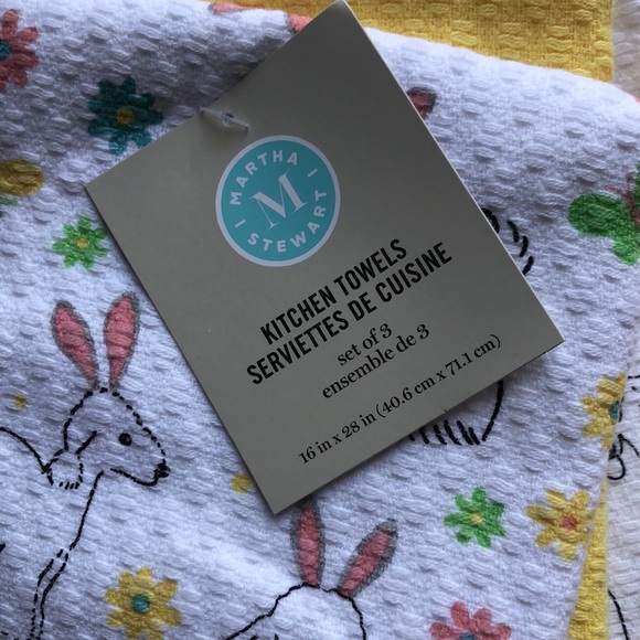Martha Stewart EASTER Dogs Kitchen Towels - Picture 5 of 6